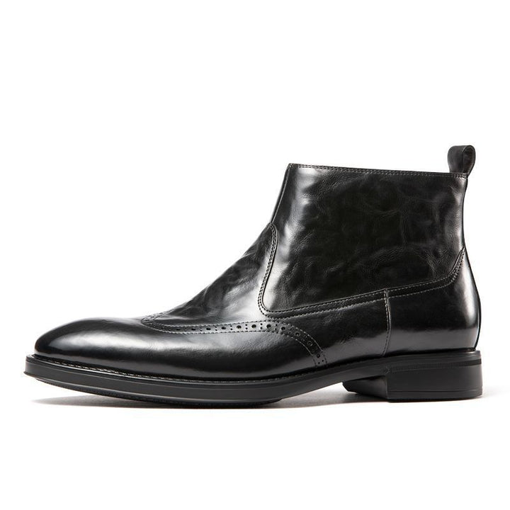 Retro Chelsea-Stiefel mit Warmfutter
