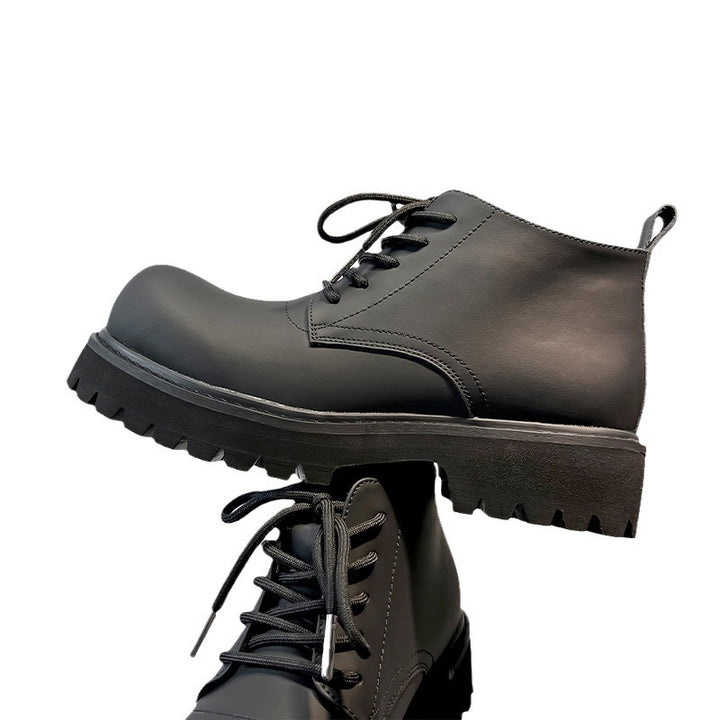 Herren-Arbeitsstiefel mit dicker Sohle