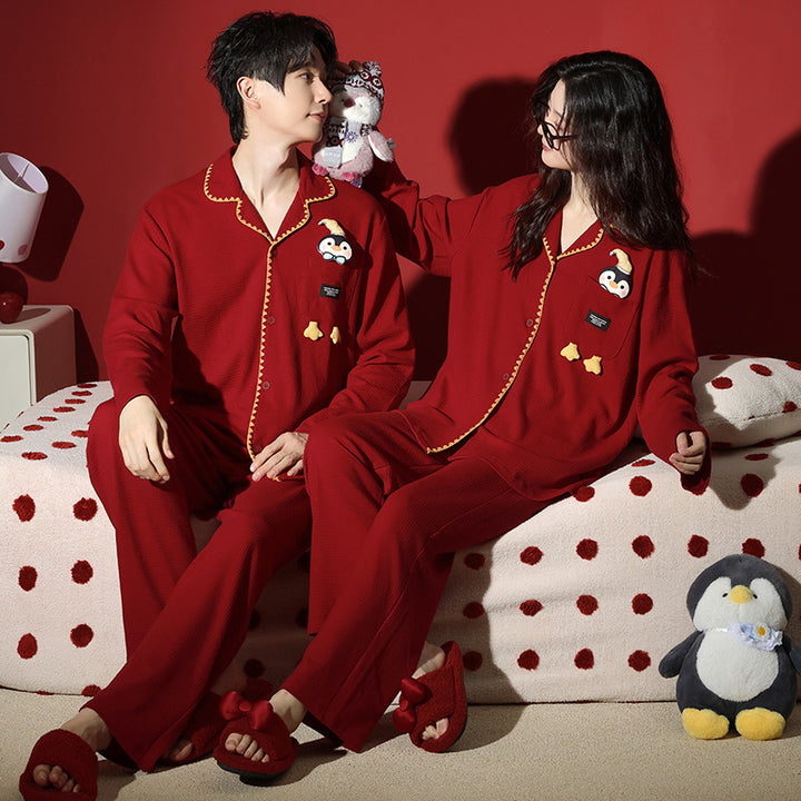 Hochzeits-Pyjama-Set für Paare, festlich