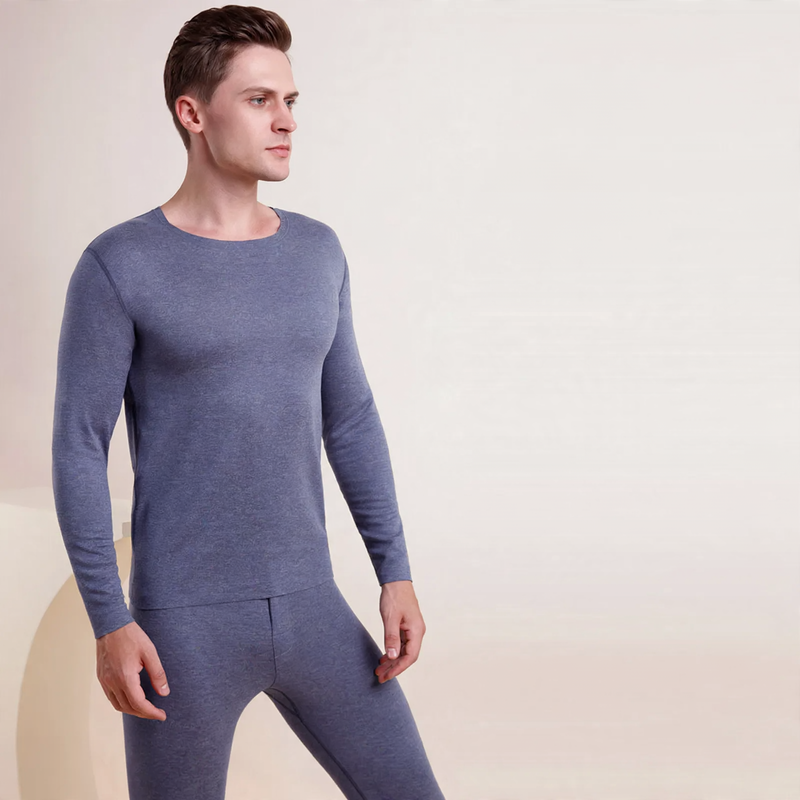 Thermo-Unterwäscheset für Damen und Herren, Rundhals
