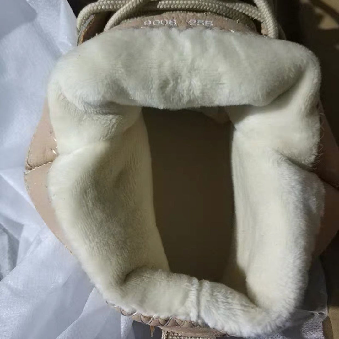 Herren-Martinstiefel aus Echtleder, knöchelhoch