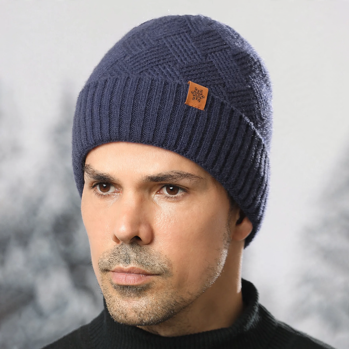 Winter-Set: Strickmütze, Schal und Handschuhe
