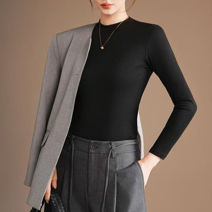 Damen-Strickpullover, elastisch, für Herbst und Winter