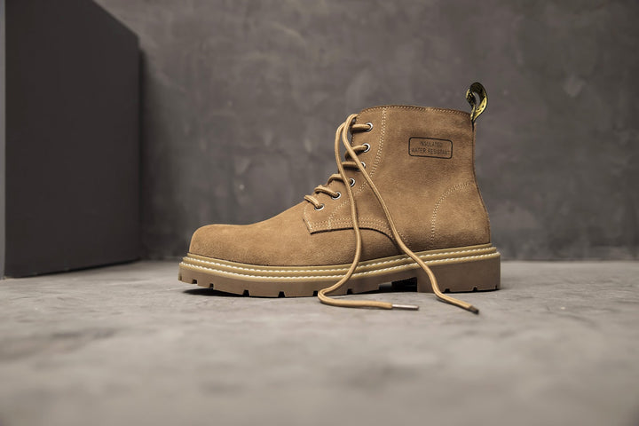 Herren-Stiefel im britischen Stil mit Keilabsatz