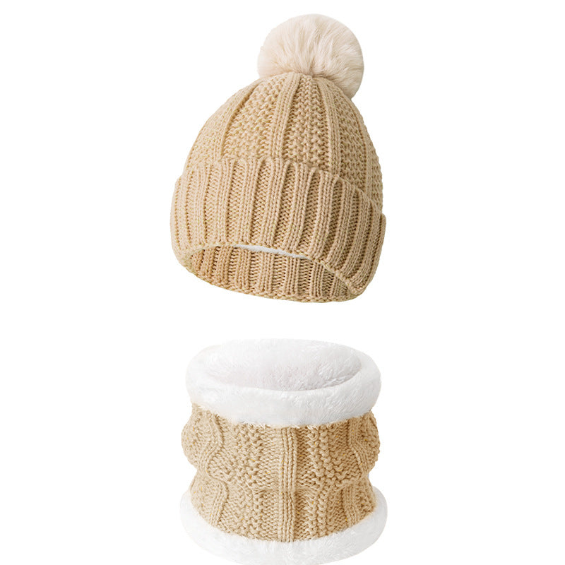 Winter-Set: Mütze und Handschuhe, gefüttert