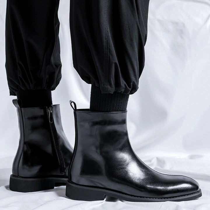 Herren Chelsea-Stiefel, Reißverschluss, 89757-R