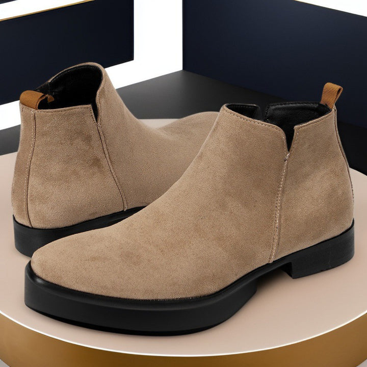Herren-Chelsea-Boots mit seitlichem Reißverschluss