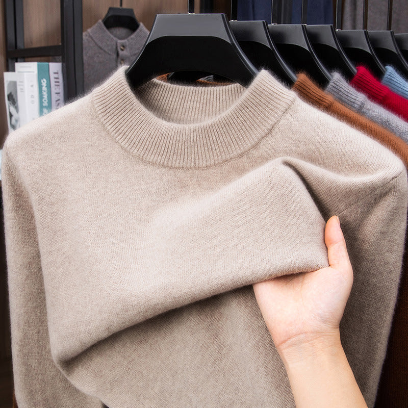 Herren-Wollpullover, 460g, warm und weich