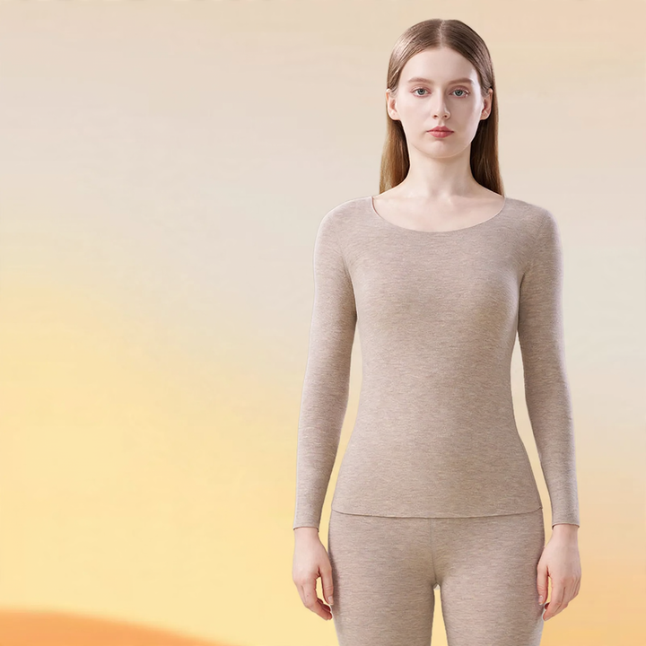 Thermo-Unterwäsche-Set für Damen, gefüttert