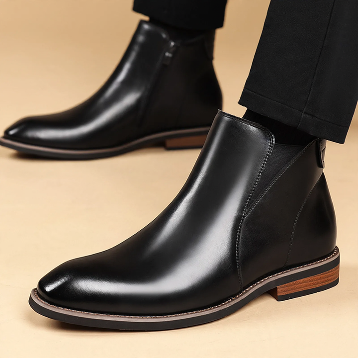 Herren-Chelsea-Stiefel, klassisch, gefüttert