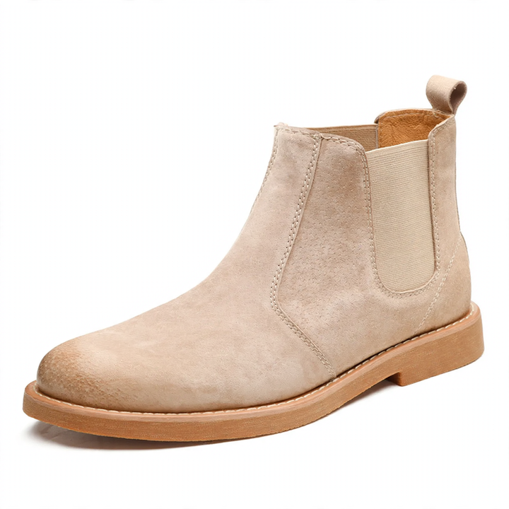 Herren-Chelsea-Boots, gefüttert, britischer Stil