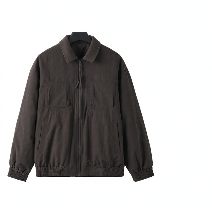 Herren-Daunenjacke, urbaner Stil, strapazierfähig