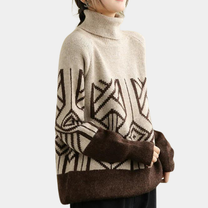 Drune | Modischer Rollkragenpulli für Frauen
