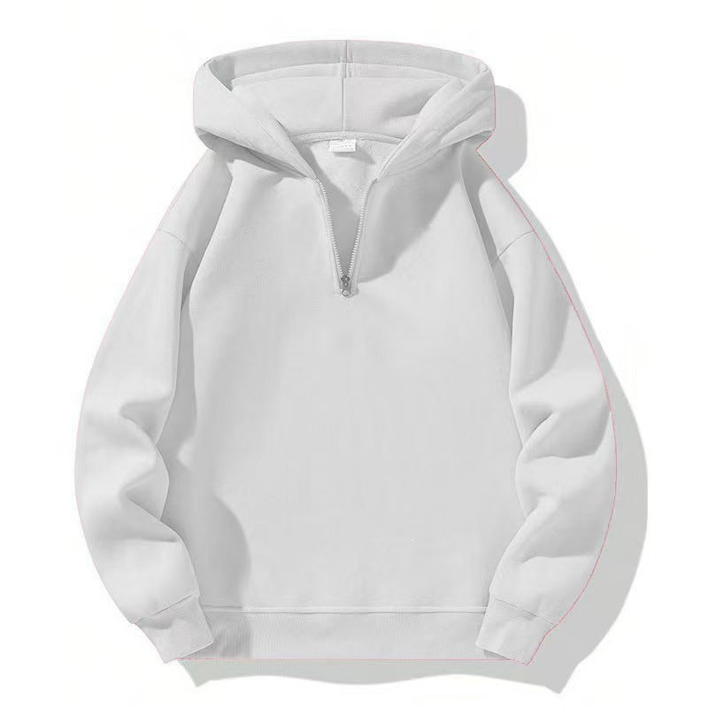 Unisex Kapuzenpullover mit Reißverschluss