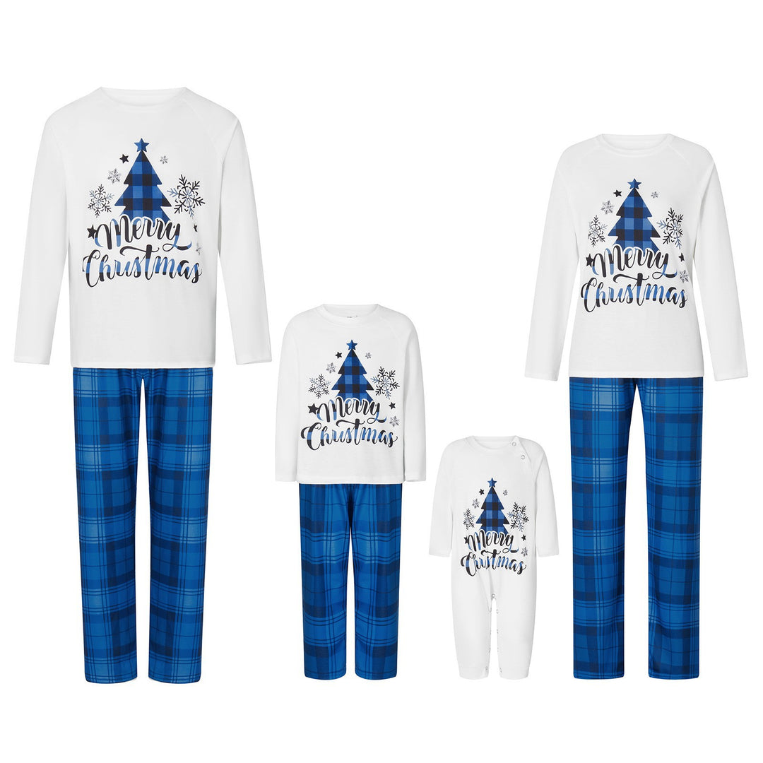 Weihnachts-Schlafanzug-Set für die ganze Familie