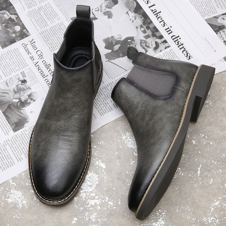 Herren Chelsea-Stiefel, Vintage-Stil, rutschfest