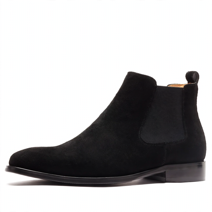 Chelsea-Stiefel für Herren aus echtem Leder