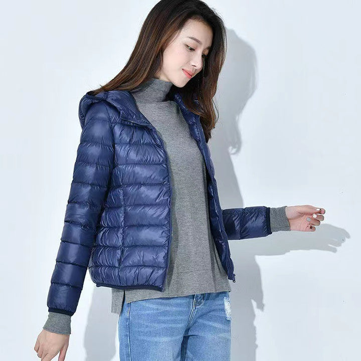 Leichte, taillierte Steppjacke