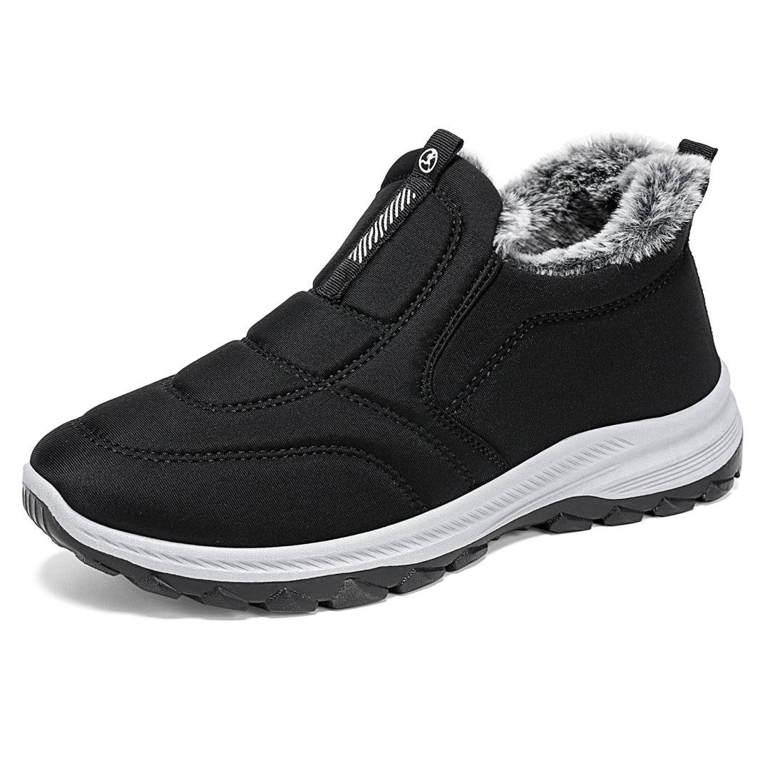 Gefütterte Herren-Winterstiefel, warm und bequem