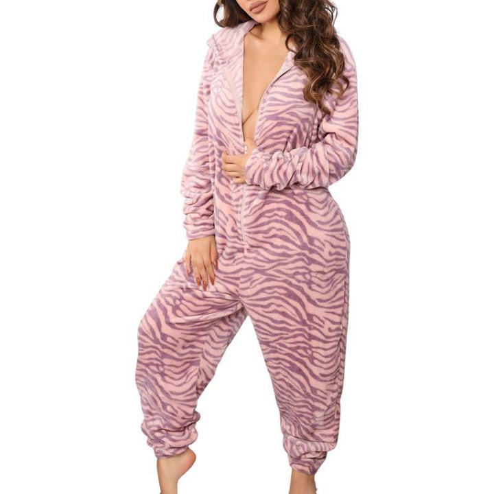 Weihnachts-Onesie aus Flanell F 19045