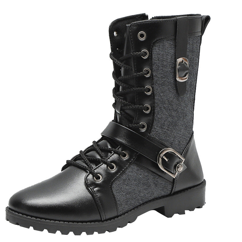 Herren-Stiefeletten im britischen Stil, gefüttert
