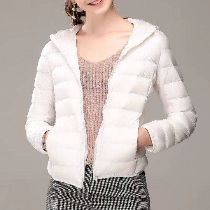 Leichte, taillierte Steppjacke