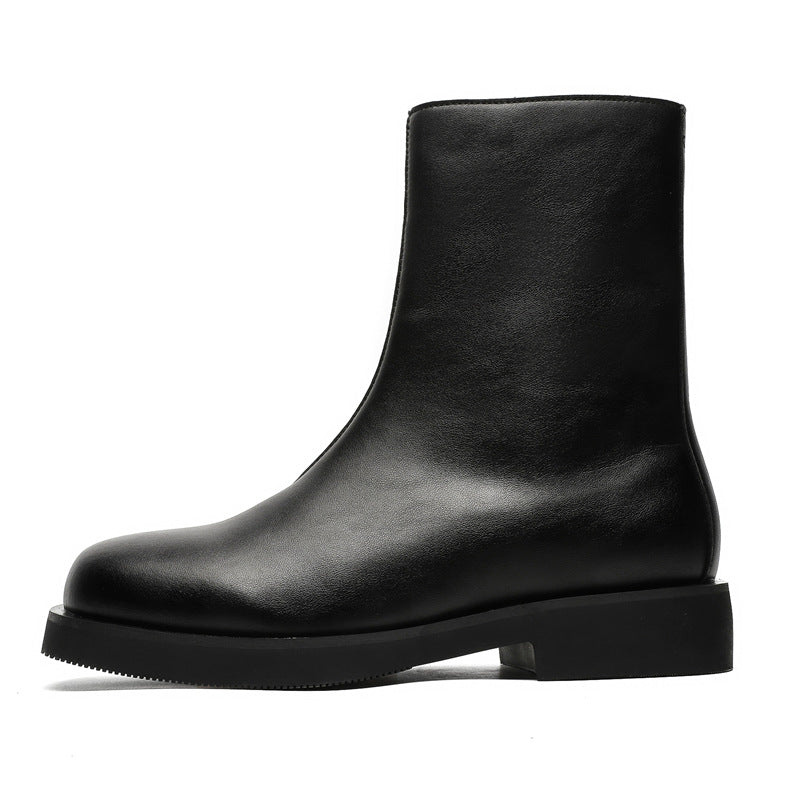 Herren-Chelsea-Boots, eckige Zehenpartie, Modell 66630-J