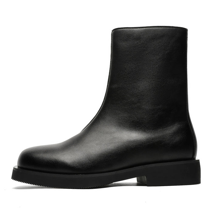 Herren-Chelsea-Boots, eckige Zehenpartie, Modell 66630-J