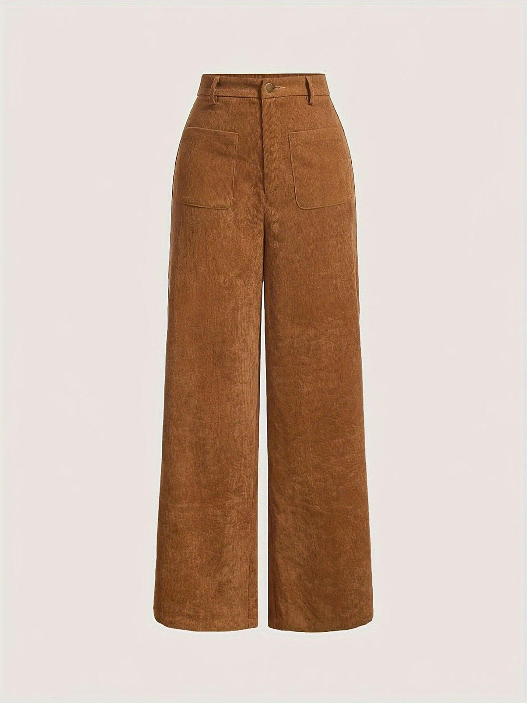 Kord-Hose mit geradem Schnitt