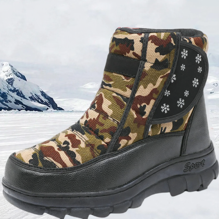 Gefütterte Winter-Schneestiefel, wasserabweisend und rutschfest