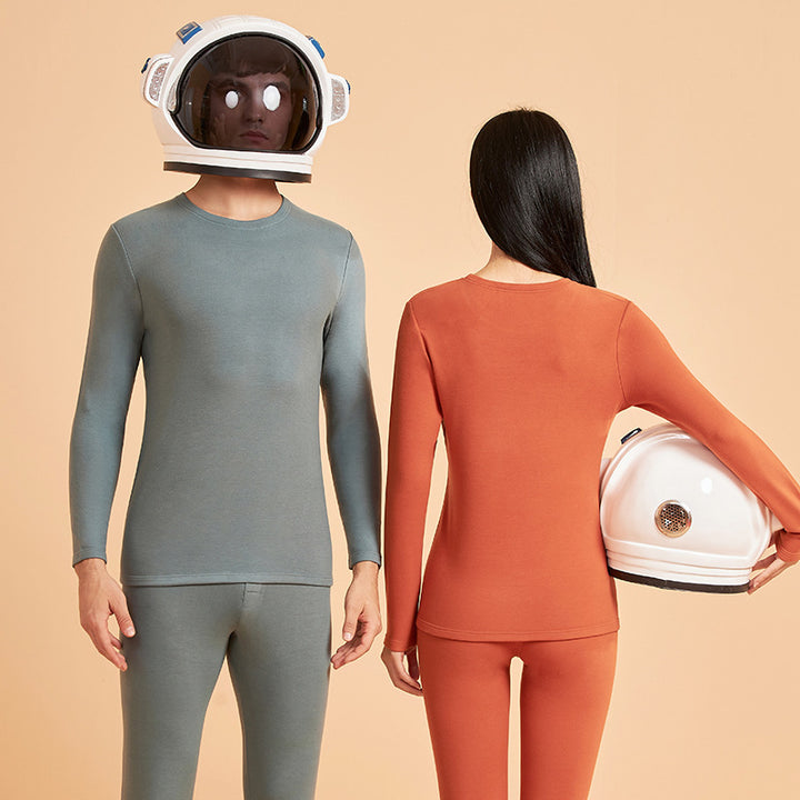 Thermische Unterwäsche-Set, gefüttert, Unisex