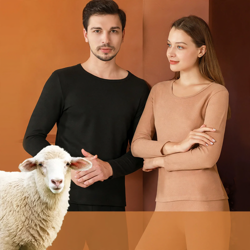 Thermo-Unterwäsche-Set mit Wolle und Seide