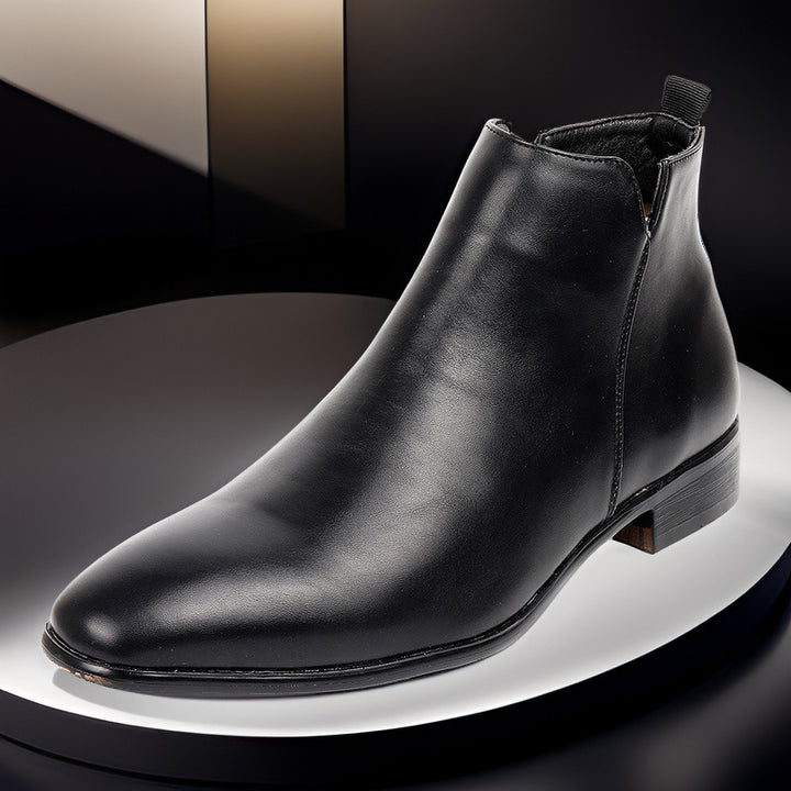 Herren-Chelsea-Boots mit seitlichem Reißverschluss