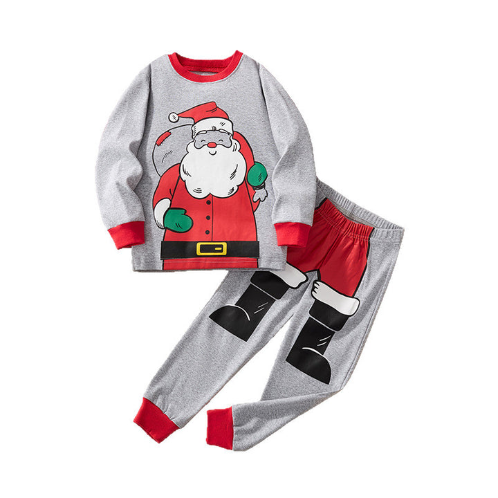 Kinder-Hausanzug, Langarm, Weihnachts-Design