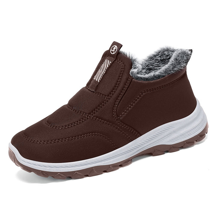 Gefütterte Herren-Winterstiefel, warm und bequem
