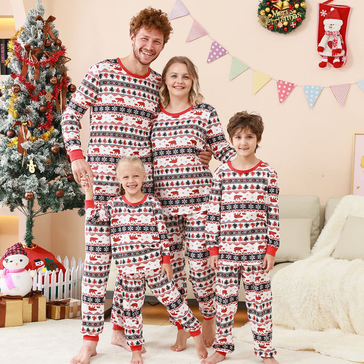 Familien-Schlafanzug-Set mit Karomuster