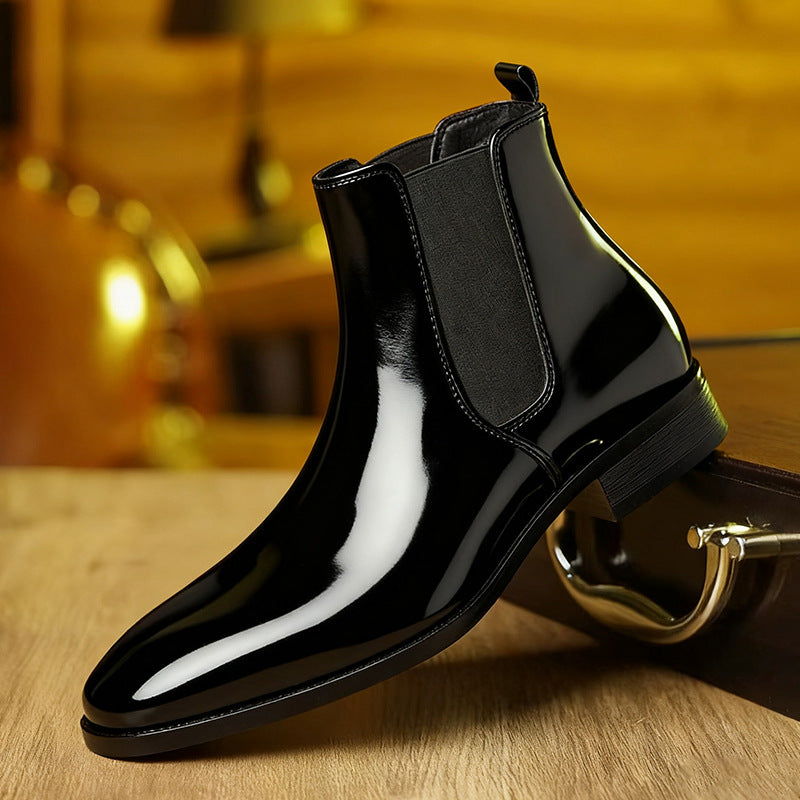 Herren-Stiefeletten, klassische Chelsea-Boots