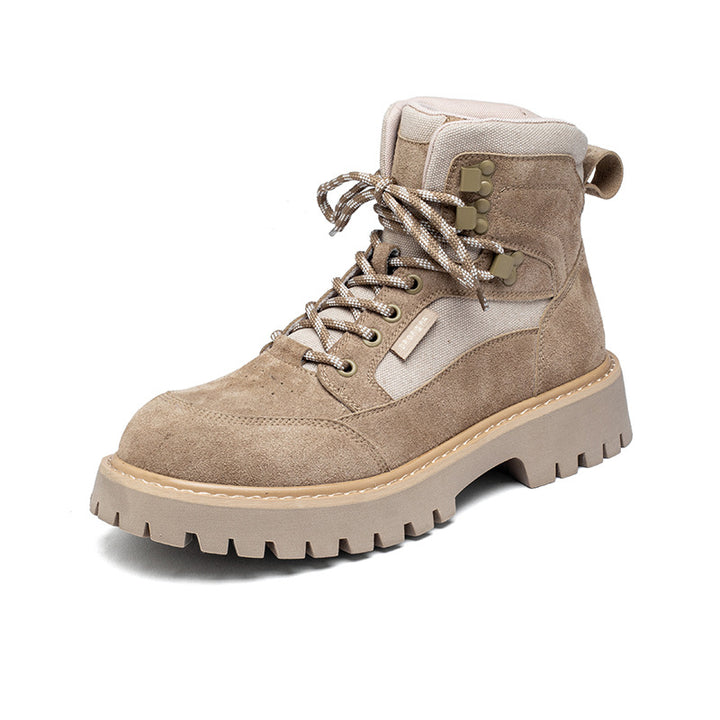 Herren-Stiefeletten 1732, Retro-Stil, mit Plateau