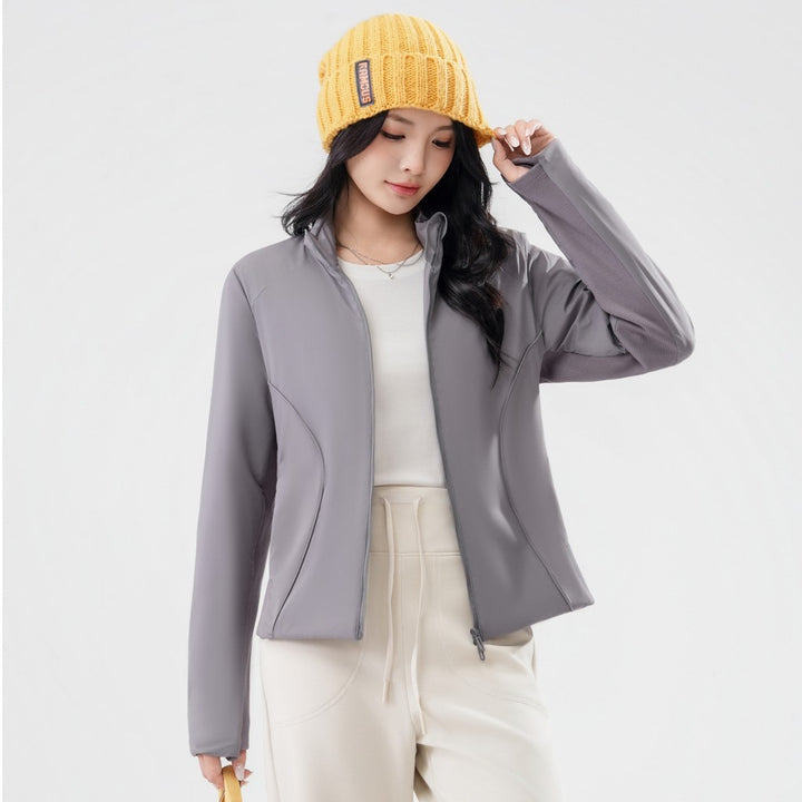 Leichte Unisex-Steppjacke mit Wollfüllung