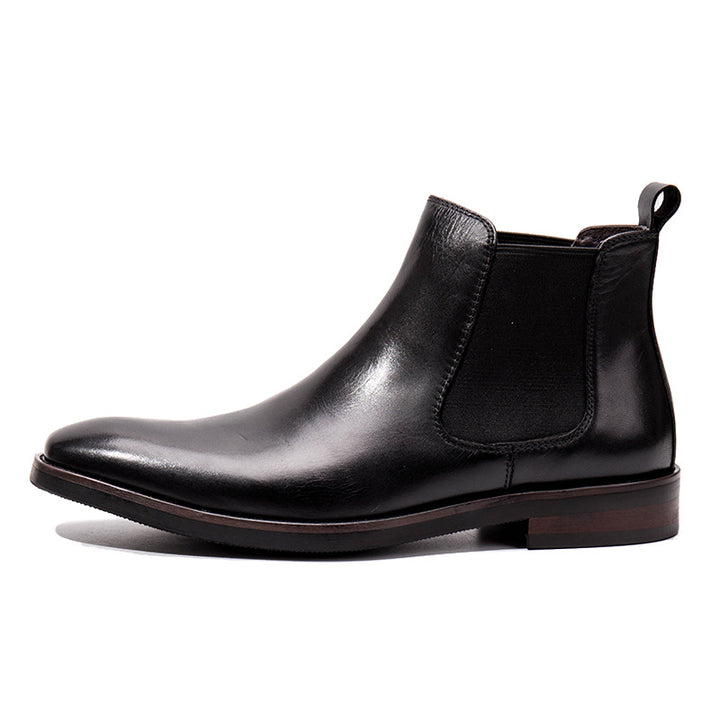Herren-Chelsea-Stiefel aus Rindsleder