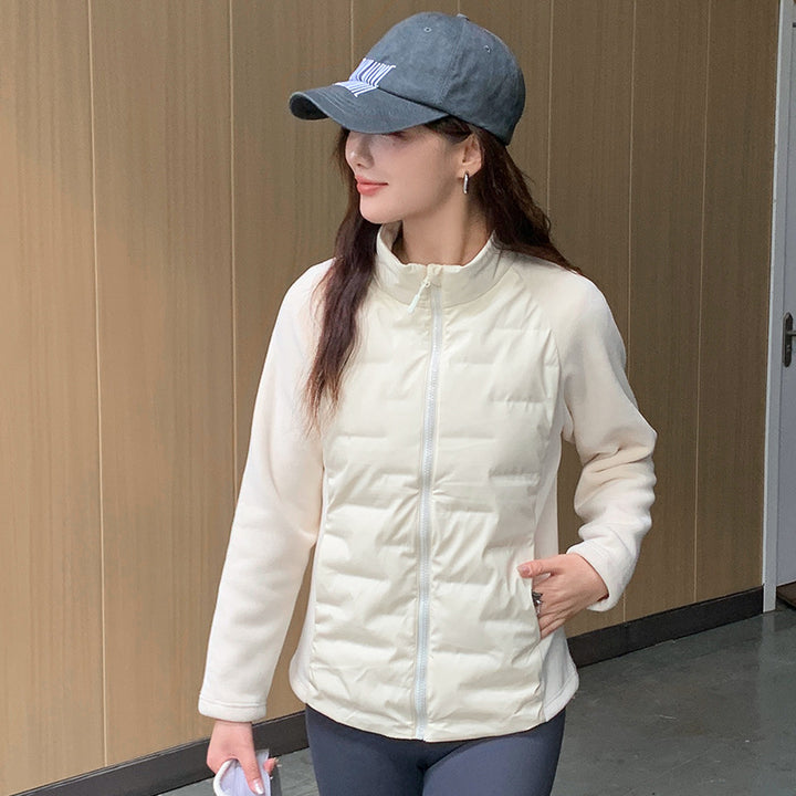 Sportliche Daunenjacke mit Graphen-Fleece-Futter