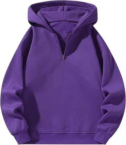 Unisex Kapuzenpullover mit Reißverschluss