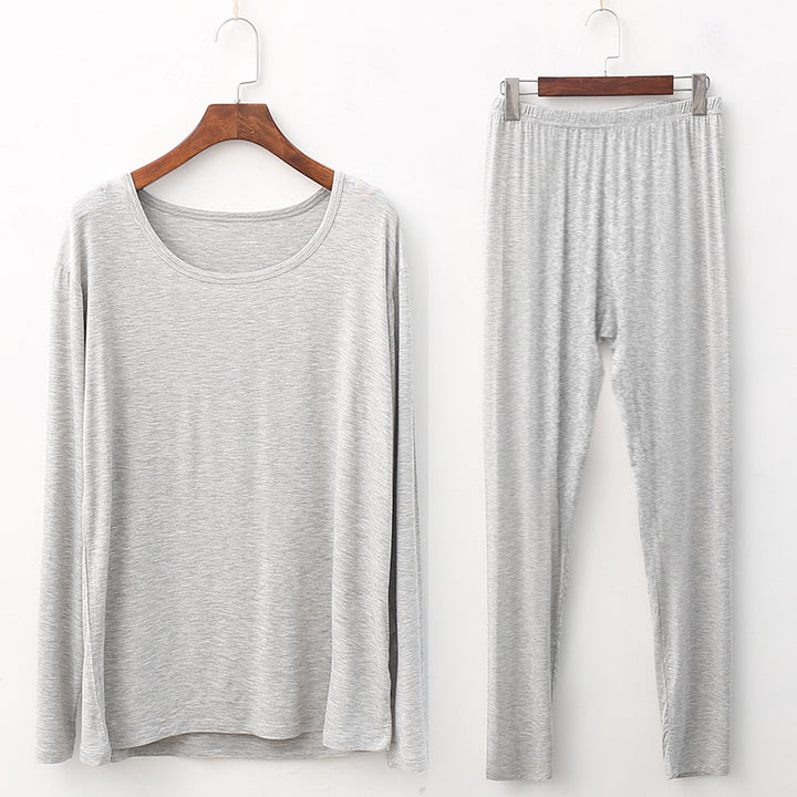 Thermo-Set für Damen, Modal, große Größen