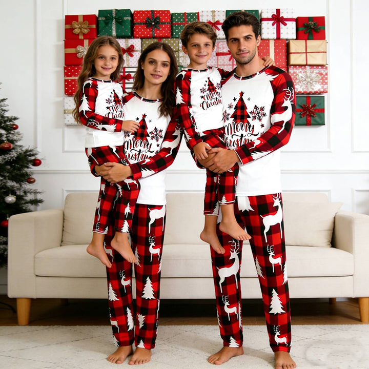 Weihnachts-Pyjama-Set für die ganze Familie