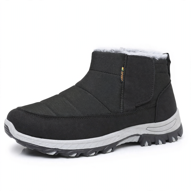 Herren-Winterstiefel mit Klettverschluss