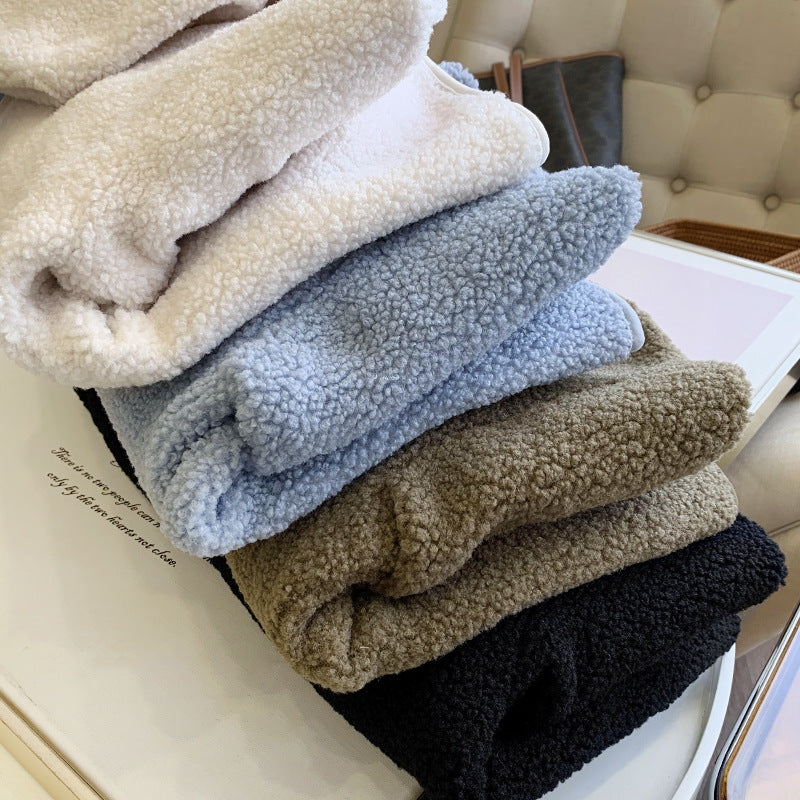 Gefütterte Kapuzenjacke aus Teddyfleece