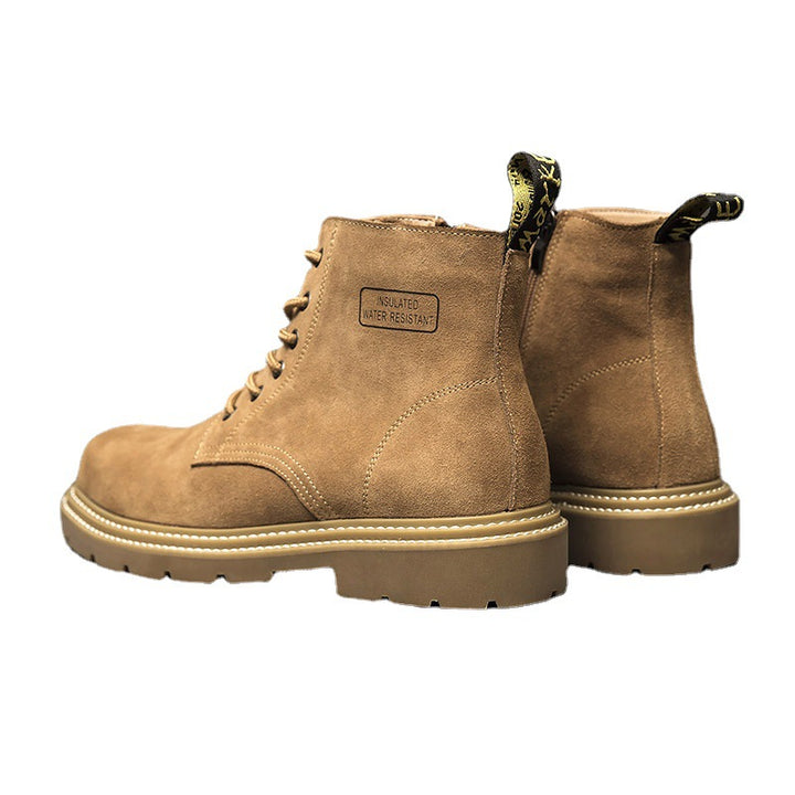 Herren-Stiefel im britischen Stil mit Keilabsatz