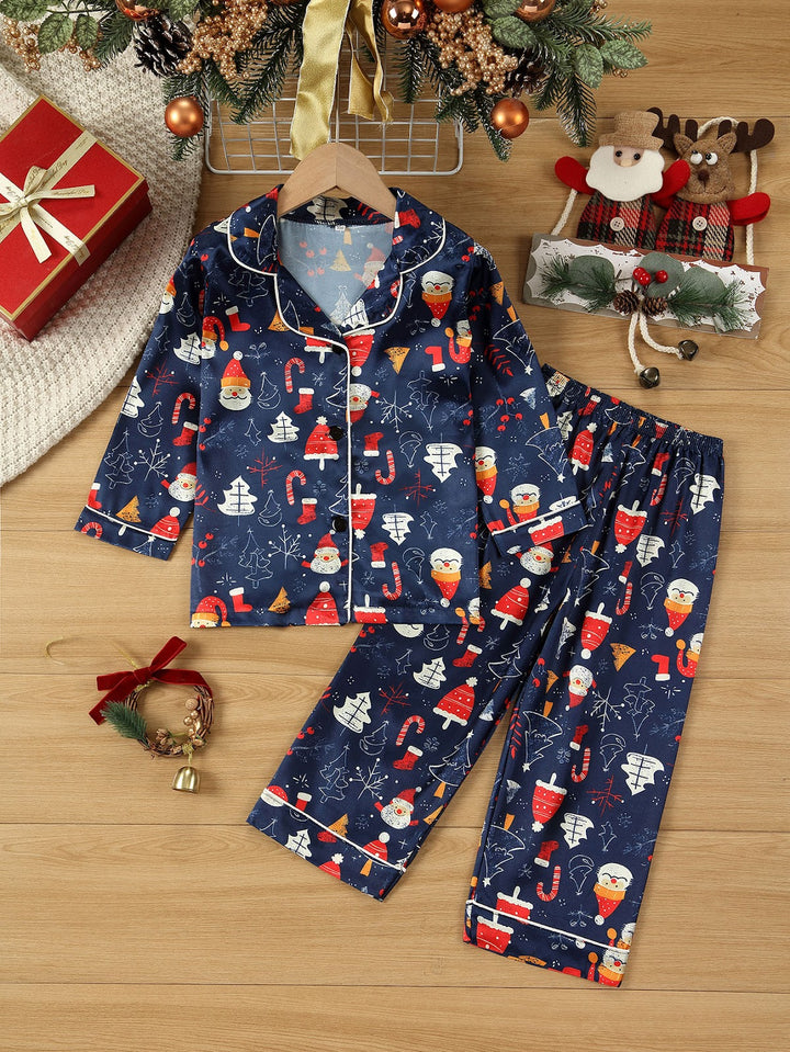 Weihnachts-Schlafanzug-Set für Kinder