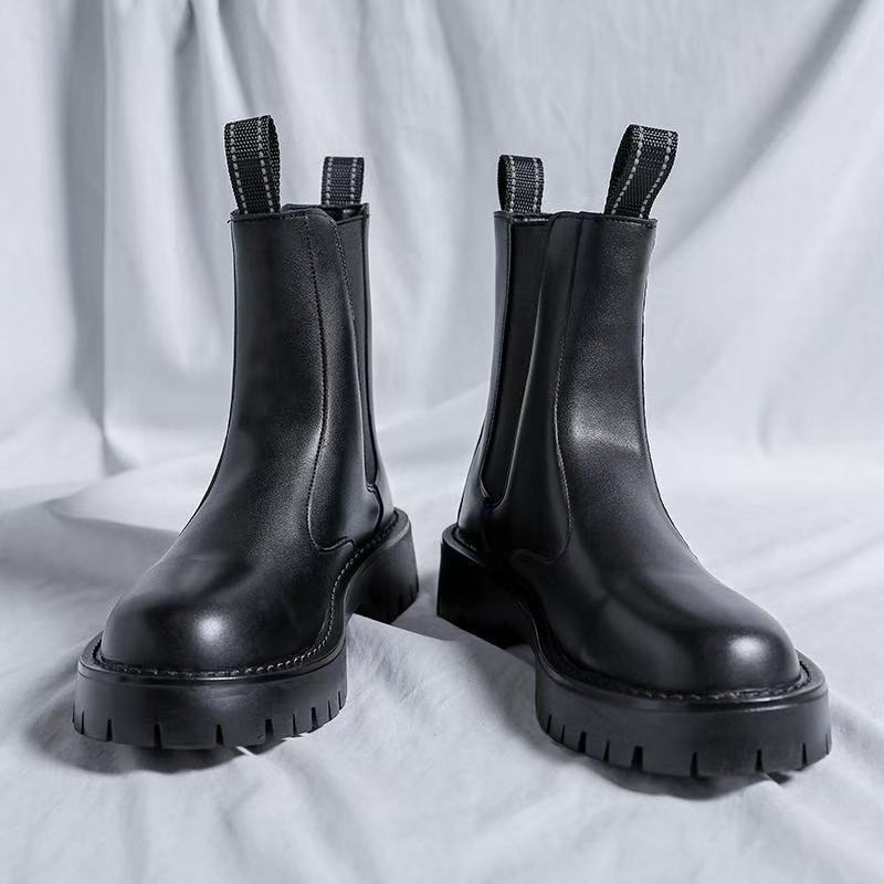 Herren-Chelsea-Stiefel im britischen Stil