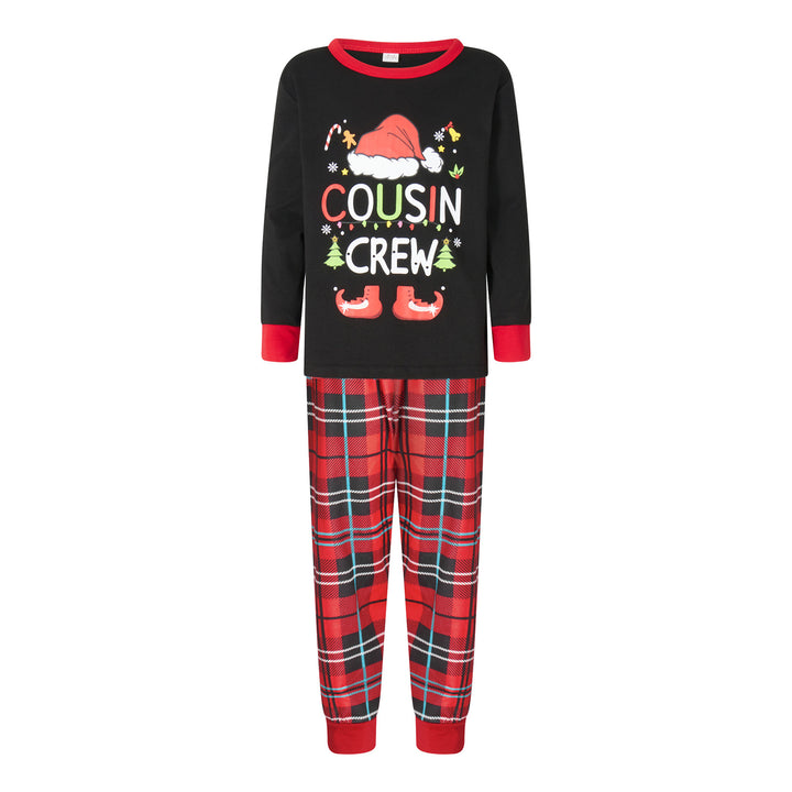 Weihnachts-Pyjama-Set für die Familie aus Baumwolle